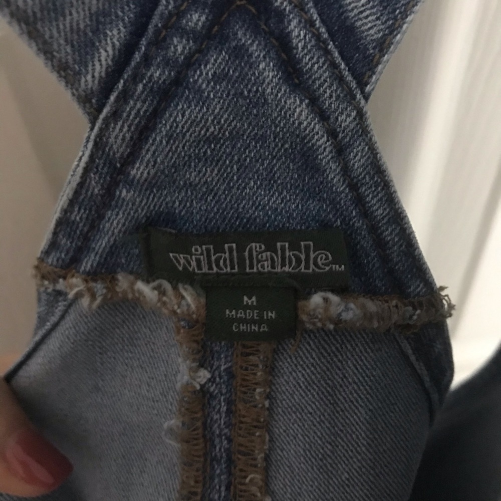 Denim Overall Dress - Picture 4 of 4